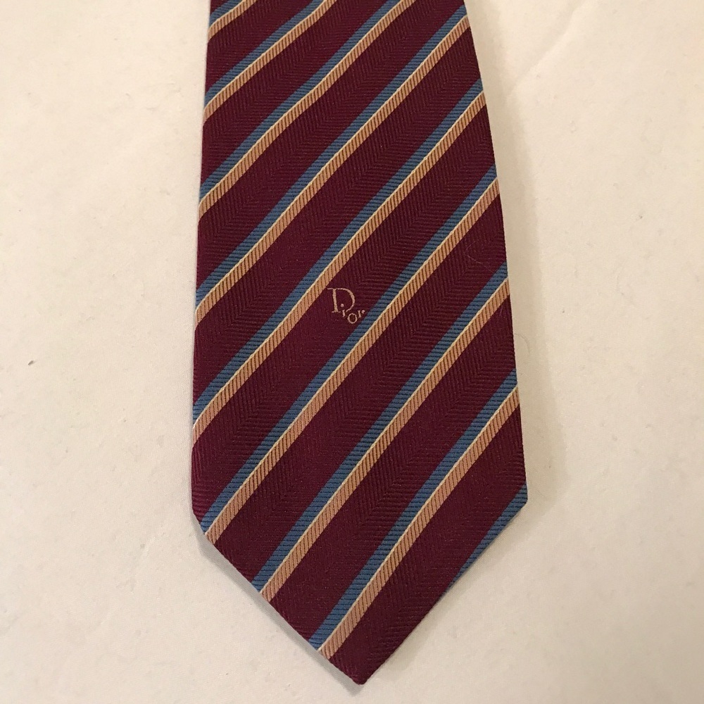 CHRISTIAN DIOR Printed Tie